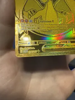 Mega Charizard Y EX 294/217 Ascended Heroes Hyper Rare Gold Card Pokemon TCG NM - Image 2