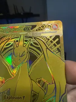 Mega Charizard Y EX 294/217 Ascended Heroes Hyper Rare Gold Card Pokemon TCG NM - Image 4