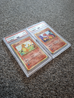 PSA Graded CCL JP Charmander & Charmeleon Pokemon Cards #001/032 Holo CHEAP - Image 2