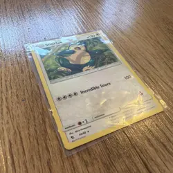 Pokemon Card: Snorlax Basic Incredible Snore Hidden Fates Rare 50/68 - Image 3
