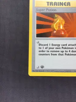 Pokemon Cards: Base Set 1st Edition Uncommon: Super Potion 90/102 - Image 5