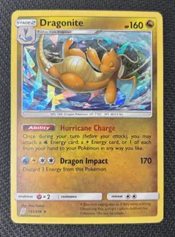 Dragonite (Cracked Ice Holo) 151/236 Deck Exclusives Pokemon TCG Card LP - Image 2