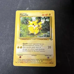 Pikachu 60/64 Pokemon Card Jungle Set Tcg D15 - Image 1