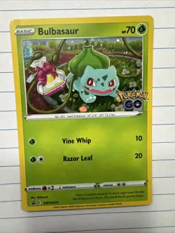 BULBASAUR Pokemon Card - Black Star Promo #SWSH231 - (holo-foil) - NM/Mint - Image 1