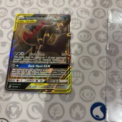 Pokemon Card - Umbreon Darkrai GX 125/236 Tag Team Unified Minds Holo Rare MINT - Image 2