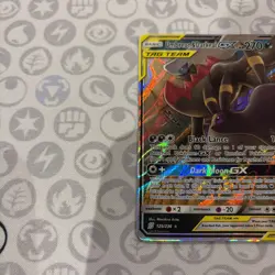 Pokemon Card - Umbreon Darkrai GX 125/236 Tag Team Unified Minds Holo Rare MINT - Image 3