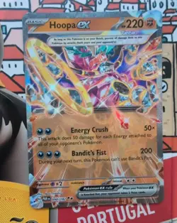 Hoopa EX 098/182 Sv04: Paradox Rift Holo Pokemon Card - Image 1