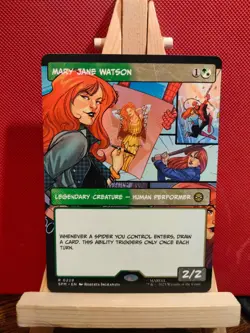 Mary Jane Watson - Marvel's Spider-Man - Borderless - Rare - NM (see pics) MTG - Image 1