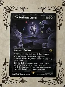 The Darkness Crystal (Borderless) Final Fantasy Regular - Image 1