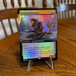 Deepway Navigator (Extended Art) Lorwyn Eclipsed Foil Magic The Gathering - Image 1