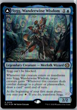 MTG - Sygg, Wanderwine Wisdom (76) - ECL - Foil - Image 1