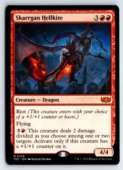 Skarrgan Hellkite -Commander: Tarkir: Dragonstorm - Image 1