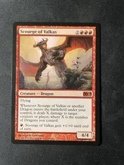 Mtg Scourge Of Valkas LP - Image 1