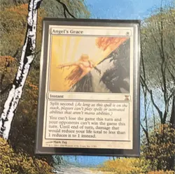 Magic: The Gathering Angel's Grace Instant Time Spiral White 3/301 - Image 1