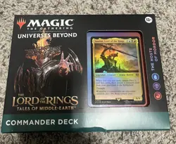 Magic the Gathering CGC Lord of the Rings Hosts of Mordor Sealed Commander Deck - Image 1