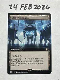 Urza's Workshop (Extended Art) Commander: the Brothers' War Regular - Image 1