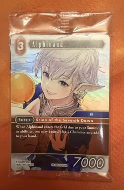 Alphinaud Final Fantasy TCG *FOiL* MagicCon MTG Vegas Promo Foil PR-190/12-004R - Image 1