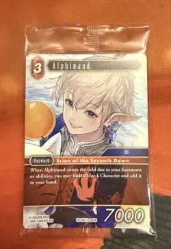 Alphinaud Final Fantasy TCG *FOiL* MagicCon MTG Vegas Promo Foil PR-190/12-004R - Image 3