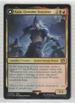 MTG Kuja, Genome Sorcerer #232 FINAL FANTASY Normal Rare NM - Image 1