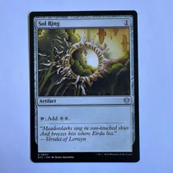 Sol Ring #57 NM U Commander: Lorwyn Eclipsed MTG - Image 1