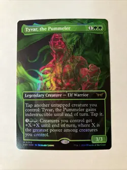 Tyvar, the Pummeler (Showcase) Duskmourn: House of Horror Foil Mtg Pack Fresh - Image 1