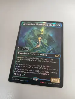 MTG - Arixmethes, Slumbering Isle - Serialized 321/500 - Image 1