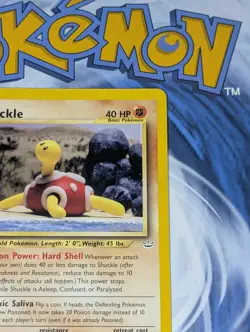 Shuckle 51/64 1st Edition & Murkrow 46/64 1st Edition Neo Revelation Pokemon Tcg - Image 3