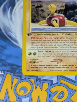 Shuckle 51/64 1st Edition & Murkrow 46/64 1st Edition Neo Revelation Pokemon Tcg - Image 5