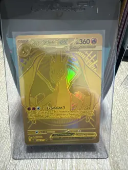 Mega Charizard Y ex ASC EN 294/217 GOLD Hyper Rare Pokemon Ascended Heroes - Image 1