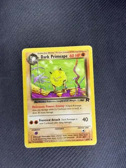 Pokemon TCG Dark Primeape Team Rocket Set 43/82 MP - Image 1