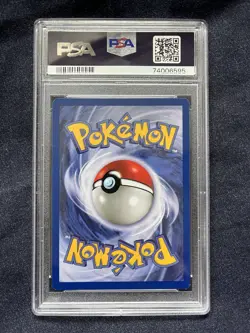 Pokemon TCG Wartortle 63/130 Base 2 Wizards Gold W Stamp Promo PSA 8 NM-MT - Image 2