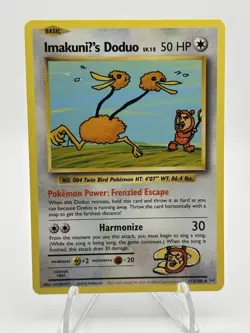 Pokemon TCG Imakuni's Doduo Secret Rare Card 112/108 XY Evolutions - Image 1