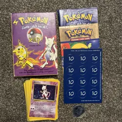 POKEMON (Base Set 2) THEME DECK Zap! Mewtwo Pikachu 2000 (R) Complete - Image 1