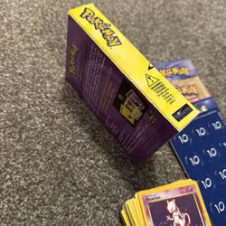 POKEMON (Base Set 2) THEME DECK Zap! Mewtwo Pikachu 2000 (R) Complete - Image 4