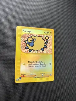 Pokemon Card Expedition Base Set E Series Mareep Reverse Holo 119/165 WOTC - Image 3