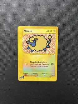 Pokemon Card Expedition Base Set E Series Mareep Reverse Holo 119/165 WOTC - Image 5