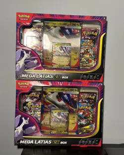 Lot Of 2 Mega Evolutions Mega Latias EX Box Sealed New Pokemon TCG Promo - Image 1