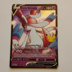 Pokemon Dark Sylveon V SWSH134 Promo Holo Sword & Shield 2021 NM - Image 1