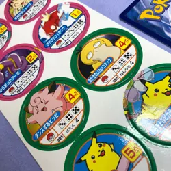 Pokemon TOMY 1997 Japanese Chip - Flying Pikachu , Surfing Pikachu etc. - Image 5