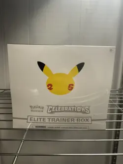 Pokemon TCG: 25th Anniversary Celebrations Elite Trainer Box (2021) 820650809439 - Image 1
