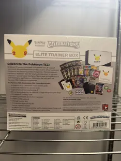 Pokemon TCG: 25th Anniversary Celebrations Elite Trainer Box (2021) 820650809439 - Image 2