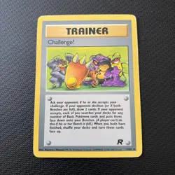 Pokemon TCG Challenge! Team Rocket Set 74/82 EX combined P&p - Image 1