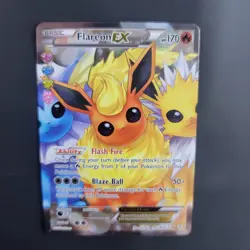 Pokemon TCG Flareon Ex RC28/RC32 Ultra Rare Generations Radiant Collection NM - Image 3
