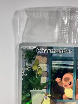Pokemon Charmander Scarlet & Violet: Black Star Promo Holo #044 Sealed - Image 3