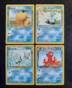Pokemon Psyduck 79 Golduck 47 Remoraid 80 Octillery 62/105 Neo Destiny ing mint - Image 1