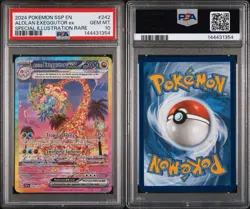 Pokemon Alolan Exeggutor ex Surging Sparks Special Illustration Rare #242 PSA 10 - Image 3