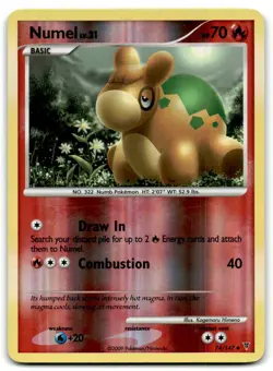 Pokemon Supreme Victors Reverse Holo Numel #74 Uncommon - Image 1