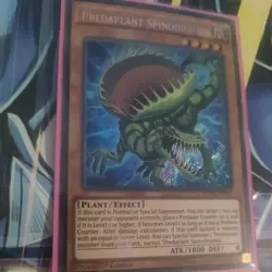 Predaplant Spinodionaea Secret Rare M/NM 1st Edition FUEN-EN004 Yu-Gi-Oh! TCG - Image 3