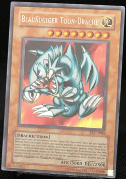 Yu-Gi-Oh! Blauaugiger Toon-Drache SRL-G000 Secret Rare [EX] Dragon OG | DE 2002 - Image 4