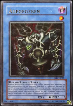 Yu-Gi-Oh! Aufgegeben SRL-G029 Ultra Rare [PL] Relinquished | DE 2002 - Image 1